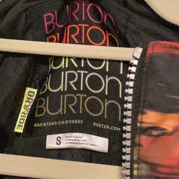 Watercolor Burton jacket - Picture 3 of 5